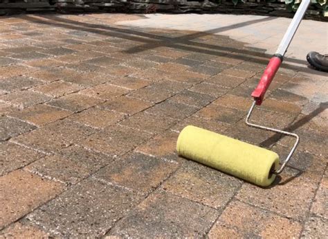 testing paver for sealer|paver sealing tips.